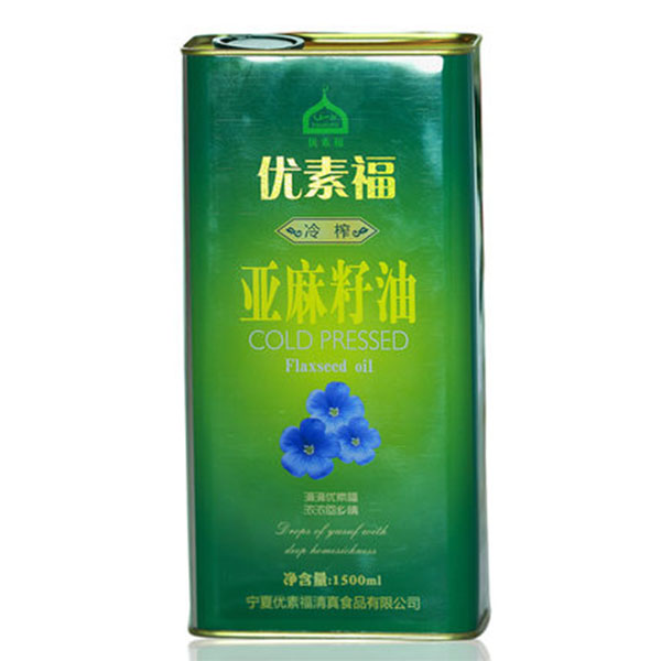 優素福亞麻籽油冷榨初榨1.5l